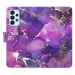 iSaprio flip pouzdro Purple Marble pro Samsung Galaxy A33 5G
