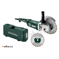 METABO Set WE 2200-230 úhlová bruska 230mm, 2x dia kotouč v kufru 691081000