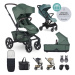 EASYWALKER Kočárek kombinovaný Jimmey Pine Green XXL RWS + Jackey Forest Green