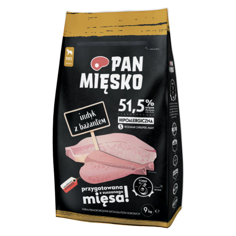 Pan Mięsko Small krůtí s bažantem - Výhodné balení: 2 x 9 kg