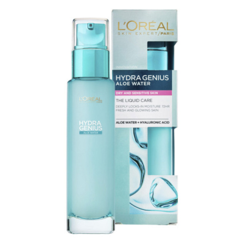 L’Oréal Paris Hydra Genius hydratační denní pleťová péče pro suchou a citlivou pleť 70ml