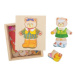 Bigjigs Toys Oblékací puzzle Paní medvědice