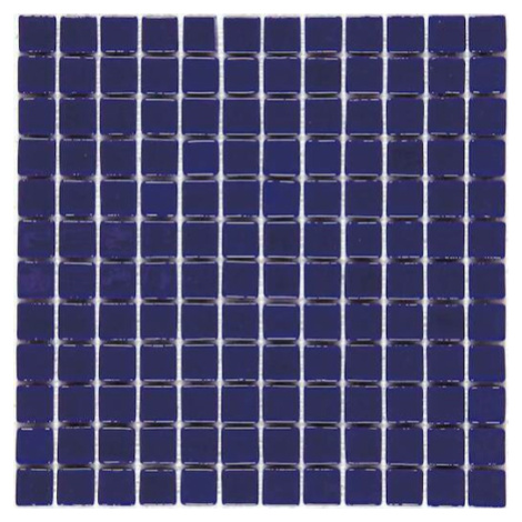 Skleněná mozaika Mosavit Monocolores Marino 30x30 cm lesk MC202