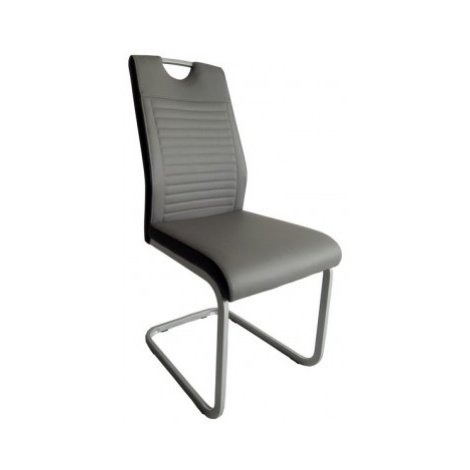 Jídelní židle Rindul, šedá/černá ekokůže Asko