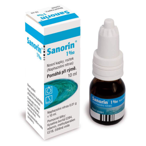 Sanorin 1mg/ml nosní kapky 10ml