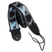 Fender Monogramm Strap Black-Grey-Blue