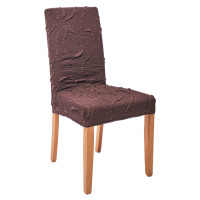 Komashop Potah na židli CAMILA Barva: Hnědá