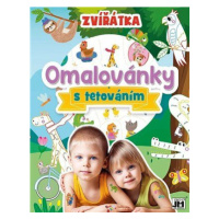 Zvířátka - Omalovánky s tetováním