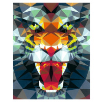 CreArt 236268 Polygonový tygr