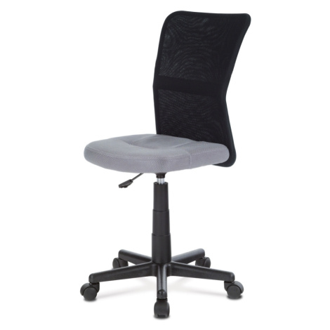 Dětská kancelářská židle TRUSKA, šedá / černá Autronic