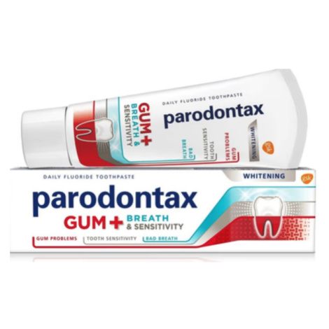 Glaxosmithkline Consumer Parodontax Gum  Breath and Sensitivity Whitening 75 ml