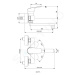 IDEAL STANDARD CeraFlex Dřezová baterie, s otočným vývodem 160 mm, chrom B1717AA