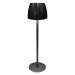 LED Stmívatelná dobíjecí stolní lampa LED/2,7W/5V 3000-6000K 1800 mAh černá
