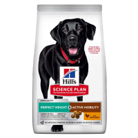 Hill's Science Plan Canine Canine Adult Perfect Weight & Active Mobility Large Chicken - 2 x 12 