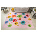 Dywany Lusczow Dětský koberec BALLOONS růžový