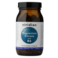Viridian Magnesium Citrate with Vitamin B6 (Hořčík s vitamínem B6) 90 kapslí
