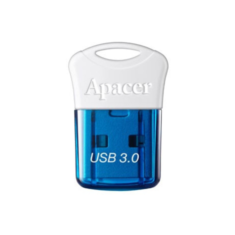 Apacer USB flash disk, USB 3.0, 32GB, AH157, modrý, AP32GAH157U-1, USB A, s krytkou