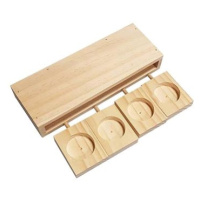DUVO + Dřevěné puzzle na pochoutky BEN 22 × 8 × 3,6 cm