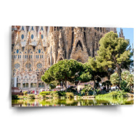 Sablio Obraz Barcelona Sagrada Familia - 60x40 cm