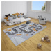 Hanse Home Collection koberce DOPRODEJ: 80x150 cm Dětský koberec Adventures 104535 Grey/mustard 