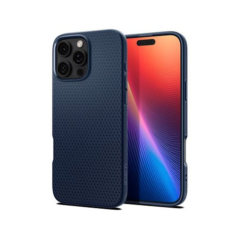 Spigen Liquid Air Navy Blue iPhone 16 Pro Max