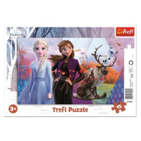 Puzzle Ledové království 2 Magický svět Anny a Elsy