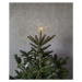 Vánoční hvězda na stromeček s LED osvětlením Star Trading Firework, ø 27 cm