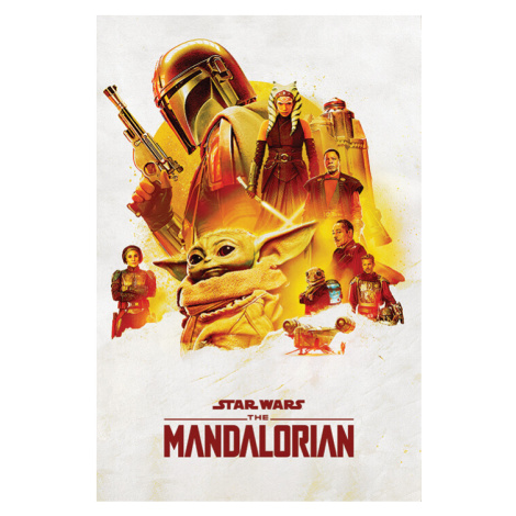 Plakát, Obraz - Star Wars: The Mandalorian - Adventure, (61 x 91.5 cm) Pyramid