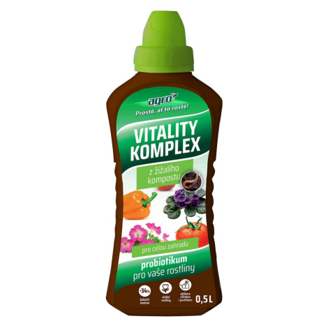 AGRO CS AGRO Vitality Komplex kap. probiotikum pro vaše rostliny 0,5 l