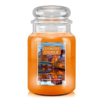 Country Candle Svíčka ve skleněné dóze, Podzimní zrcadlení, 680 g