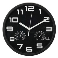 Nástěnné hodiny Bristol, 25 x 4 cm, černá