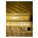 Ratanový prádelník 5 zásuvek rovný - světlý med