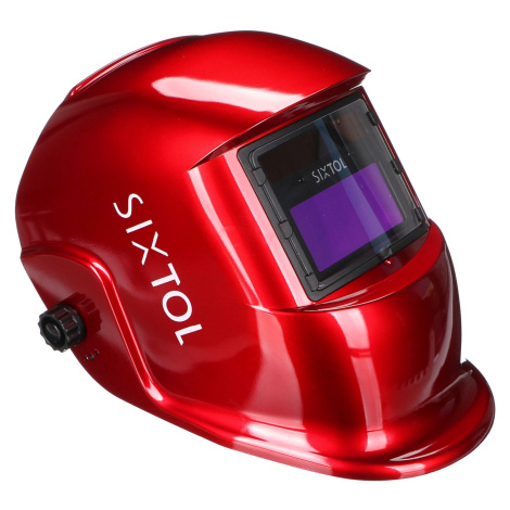 Svářecí kukla samostmívací WELDING MASK 2, červená SIXTOL