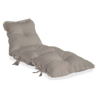 Béžový variabilní futon vhodný do exteriéru Karup Design OUT™ Sit&Sleep Beige