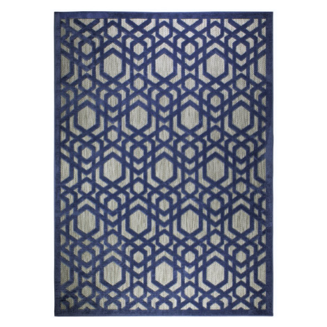 Flair Rugs koberce Kusový koberec Piatto Oro Blue – na ven i na doma - 160x230 cm