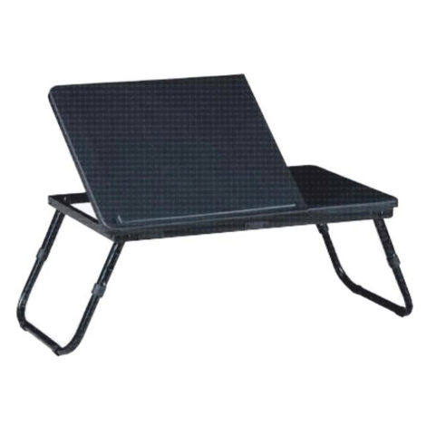 Skládací stolek na notebook EVALD, černá Tempo Kondela