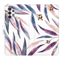 iSaprio flip pouzdro Ornamental Leaves pro Samsung Galaxy A32