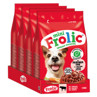 Frolic Mini s hovězím - 6 kg (4 x 1,5 kg)