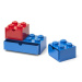 LEGO Storage LEGO stolní boxy se zásuvkou Multi-Pack 3 ks Barva: modrá / červená