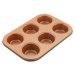 Lamart LT3091 forma na muffiny Copper, 26,5 x 18 cm