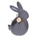 H&L Velikonoční keramický zajíc 16cm, sedící