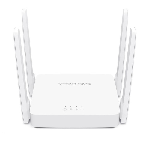 MERCUSYS AC10 WiFi5 router (AC1200, 2, 4GHz/5GHz, 2x100Mb/s LAN, 1x100Mb/s WAN)