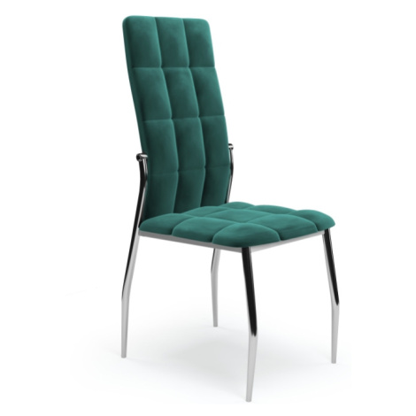 Jídelní židle EYLAR, tmavě zelená Halmar