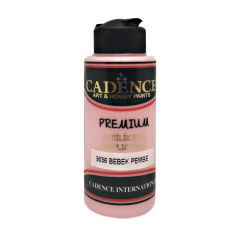 Akrylová barva Cadence Premium 120 ml - baby pink růžová Aladine