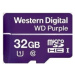 WD MicroSDHC karta 32GB Purple WDD032G1P0C Class 10, 16TBW