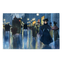 Ilustrace People walking in Munich under first, Grafissimo, 40 × 26.7 cm