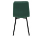 Jídelní židle GLORY zelená/černá