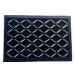 Home Elements Gumová rohožka Vlnky černá 45 × 75 cm