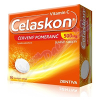 Celaskon červený pomeranč 500mg tbl.eff.30(3x10)