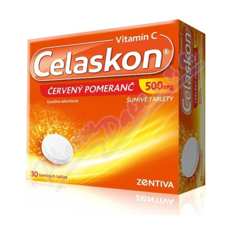 Celaskon červený pomeranč 500mg tbl.eff.30(3x10)